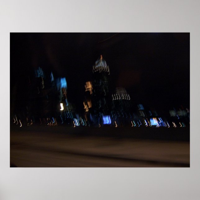 Poster Noite Azul (Frente)