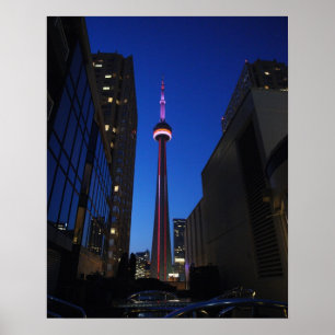 Pôster Noite da torre de Toronto