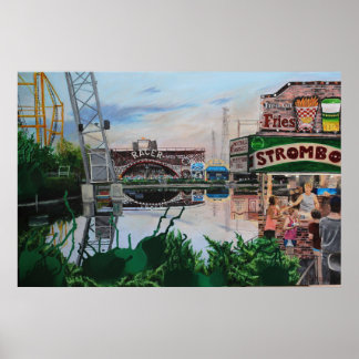 Poster Noite de agosto quente