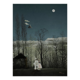 Pôster Noite de Carnaval Francesa Henri Rousseau