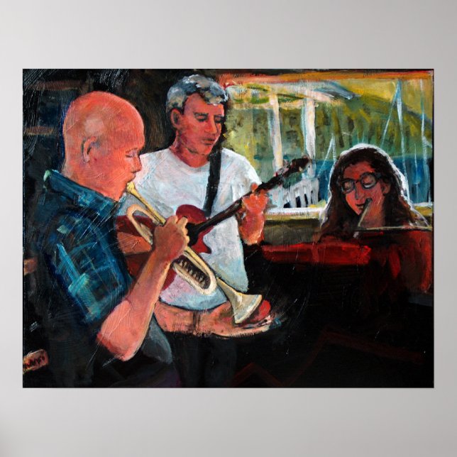 Poster Noite de Emperramento no HBI (Frente)