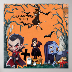 Poster Noite de Halloween 