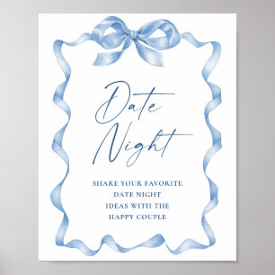 Poster Noite de Ideias Noturnas de Data de Desenho da Mão