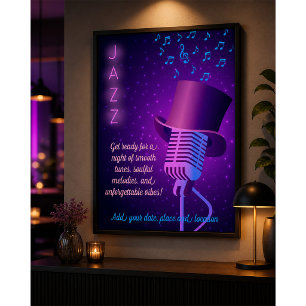 Pôster Noite de Jazz