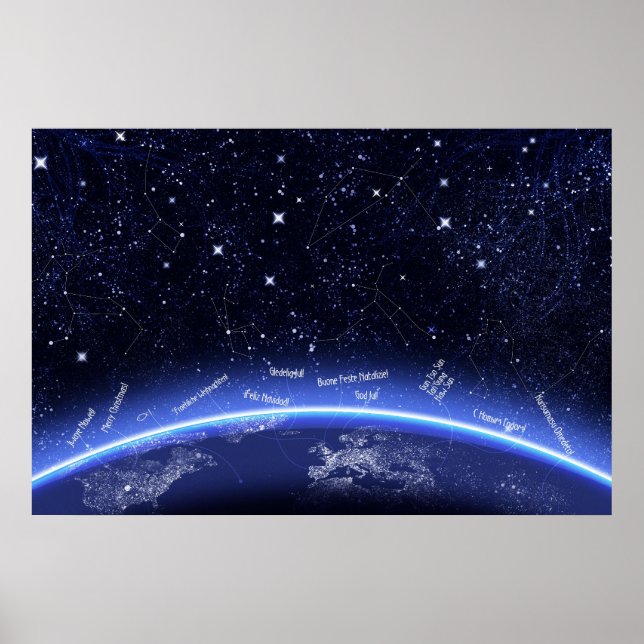 Poster Noite de Natal (Frente)