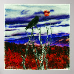 Poster Noite de outono