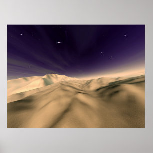 Pôster Noite de Sahara