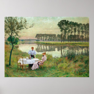 Poster Noite de Verão de Emile Claus