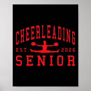 Poster Noite de Veteranos de Cheerleading Cheer Veterano