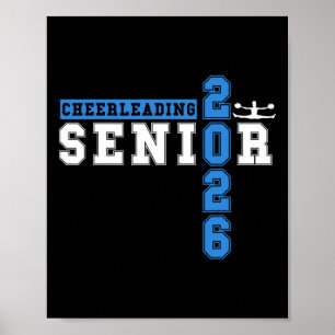 Poster Noite de Veteranos de Cheerleading Cheer Veterano