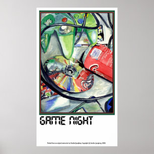 Poster NOITE do JOGO por Annika