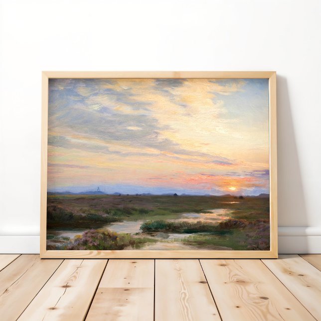 Poster Noite em Skagen, por P.S. Krøyer, Art (Criador carregado)