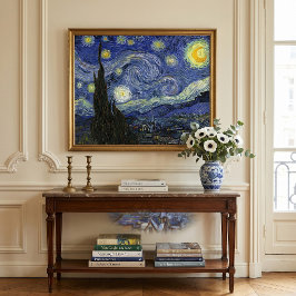 Pôster Noite Estrelada por Vincent van Gogh