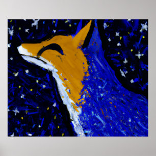 POSTER NOITE ESTRELADA RAPOSA II VIGIA ENLUARADA