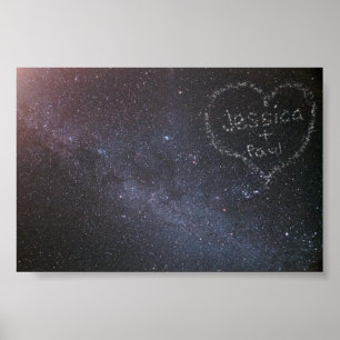 Pôster Noite estrelado