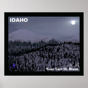 Poster Noite Fria em Idaho