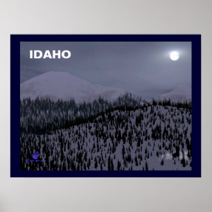 Pôster Noite Fria Em Idaho