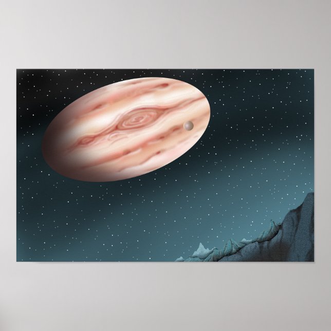 Poster Noite misteriosa quando estrelas gigantes são visí (Frente)