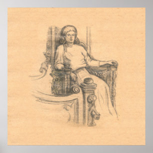 Pôster Noite na velha casa