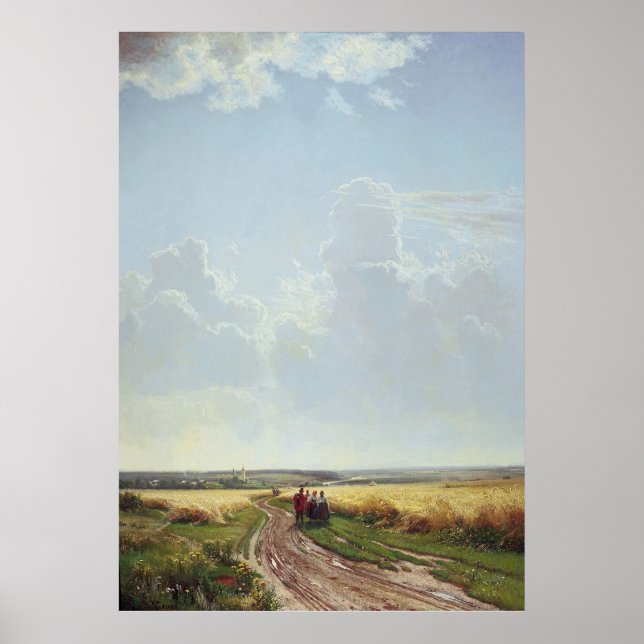 Pôster Noite na vizinhança de Mosco (Frente)