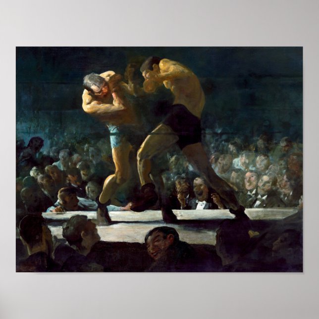 Poster Noite no Clube | George Bellows | (Frente)
