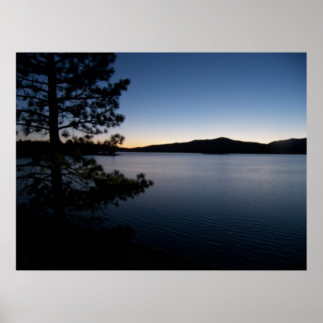 Poster Noite no lago (Frente)