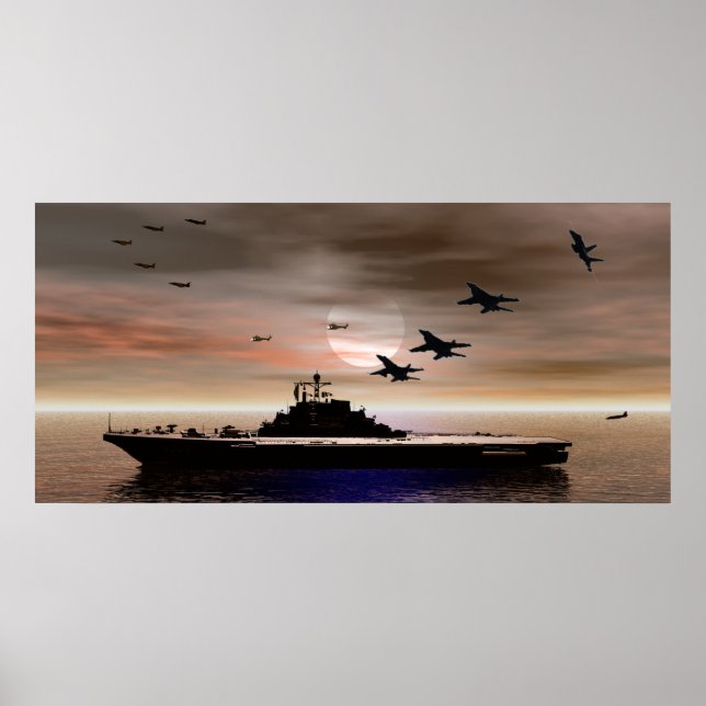 Pôster Noite no Pacífico (Frente)