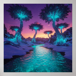 Poster Noite pacífica