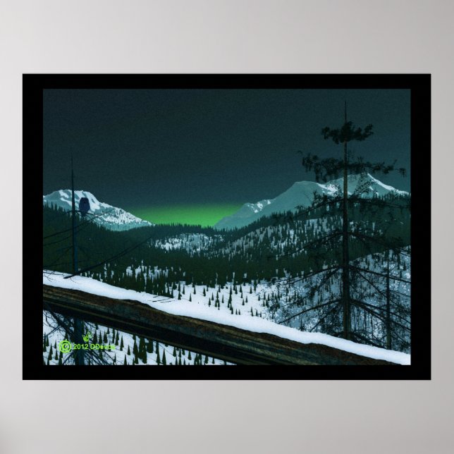 Pôster Noite Silenciosa (Frente)