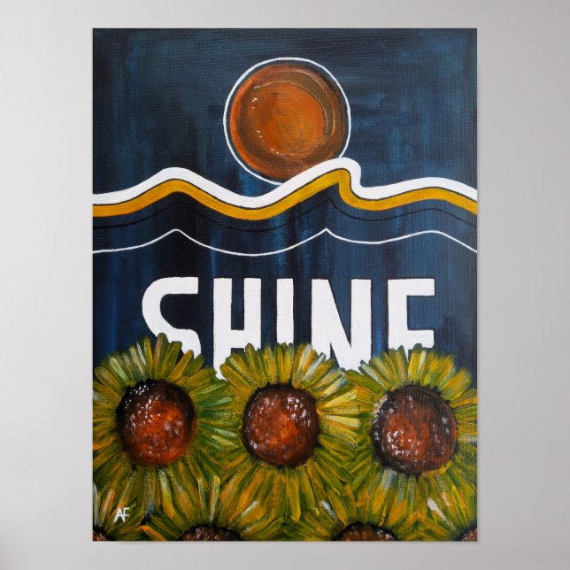 Poster Noites de Verão Pintura de Alfred Fox (Frente)