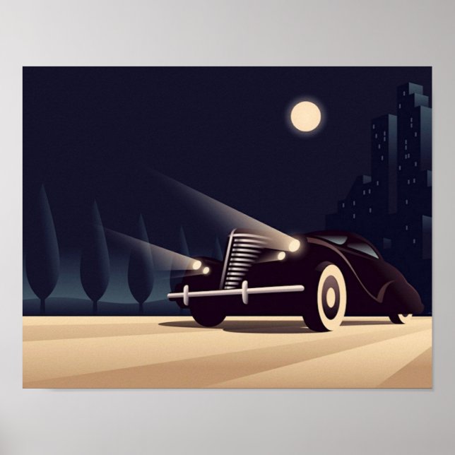 Pôster Noites Deco (Frente)