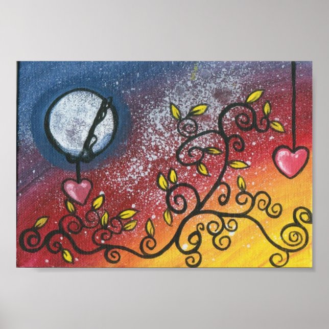 Pôster Noites do arco-íris (Frente)