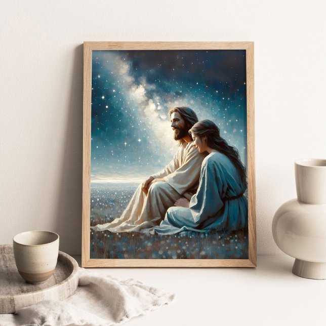 Poster Noites Lindas, Arte Cristã de Parede, Jesus e  (Criador carregado)