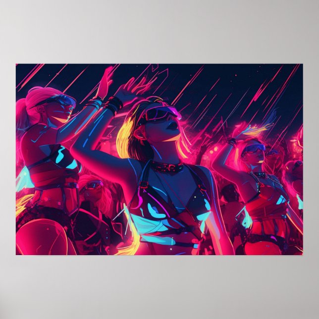 Poster Noites na cidade (Frente)