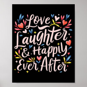Poster Noiva Amor Risos E Feliz Para Sempre Bchelor