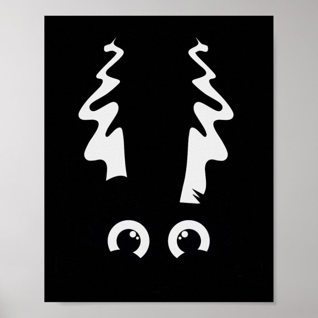 Poster Noiva De Frankenstein Cute Monster Halloween Costu (Frente)