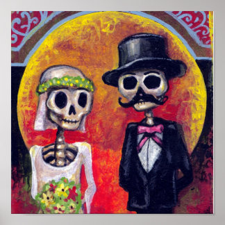 Poster Noiva e Mostachioed