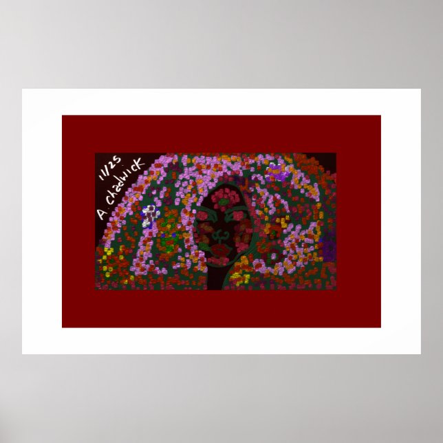 Poster Noiva Floral (Frente)
