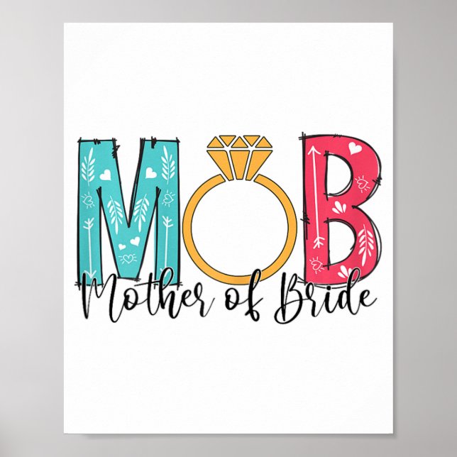 Poster Noiva Mãe Da Noiva Mob Mog Despedida De Solteira P (Frente)