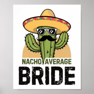 Poster Noiva Não Média Cômica Cinco De Mayo Mexicana Chap