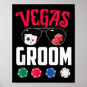 Poster Noiva Noivo Casamento Vegas Despedida de Solteira