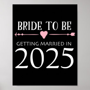 Poster Noiva Para 2025 Casando Noivado Envolvida