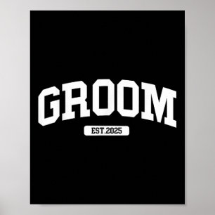 Poster Noivado de Casais para Recens casados Groom Bride