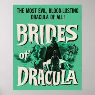 Poster Noivas de Drácula