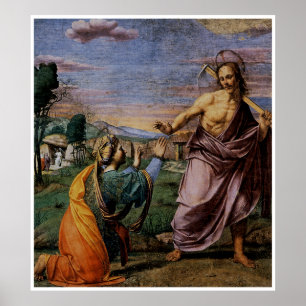 Pôster Noli MI Tangere por Franciabigio