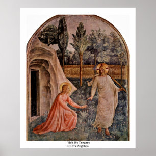 Poster Noli mim Tangere por Fra Angelico