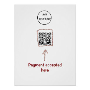 Pôster Nome de código de verificação de logotipo de adiçã