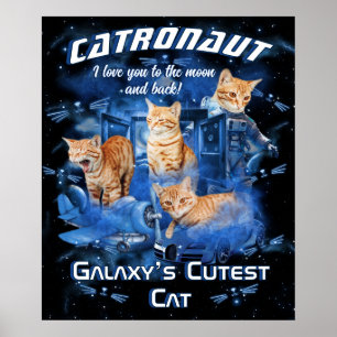 Poster Nome de Estimação Retro Moderno para Animais Fofos
