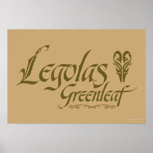 Pôster Nome de LEGOLAS GREENLEAF™