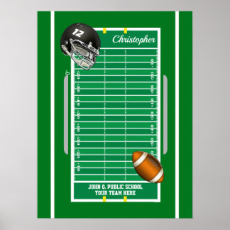 Poster Nome do Capacete do Jogador de Futebol | Não | Esc
